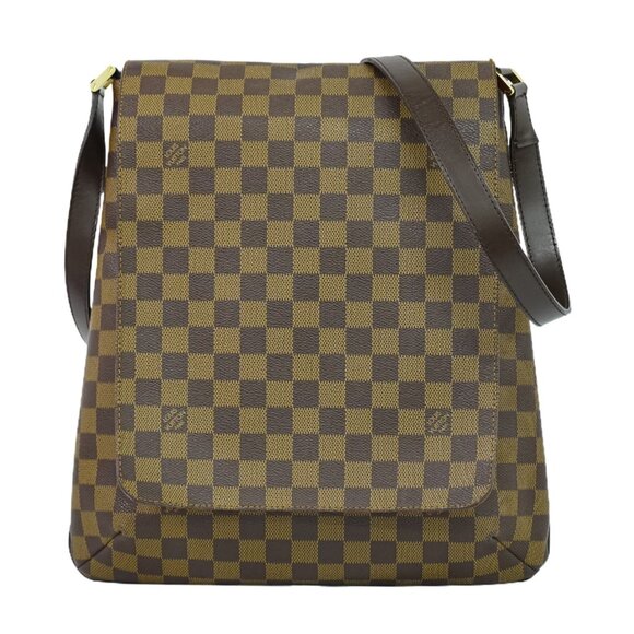 Louis Vuitton Handbags - Louis Vuitton Musette Brown Damier Crossbody Bag 535-030825